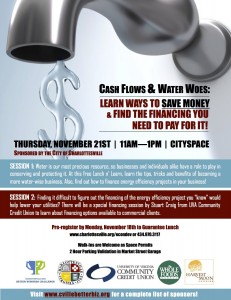 Lunch ‘N Learn Recap: Cash Flows & Water Woes