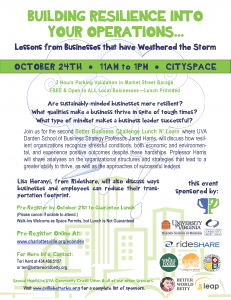 L&L - Building Resiliency Into Your Business Flyer 10 17 13